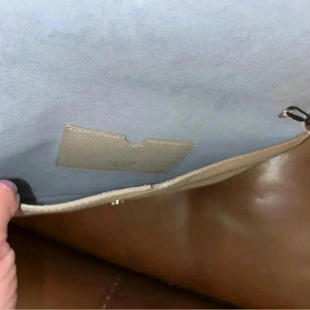 NWT Senreve MINI ENVELOPE SLEEVE Sand - Picture 7 of 7
